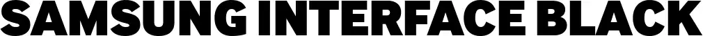 Samsung InterFace Black