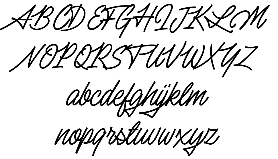 Silent Fighterfont specimens