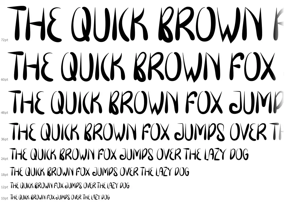 Smart Magicfont waterfall
