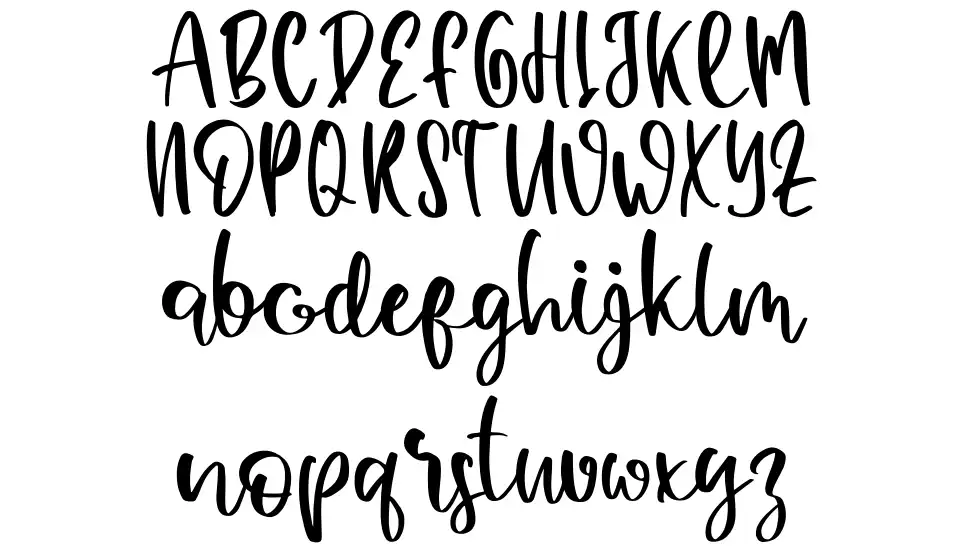Smilingfont specimens