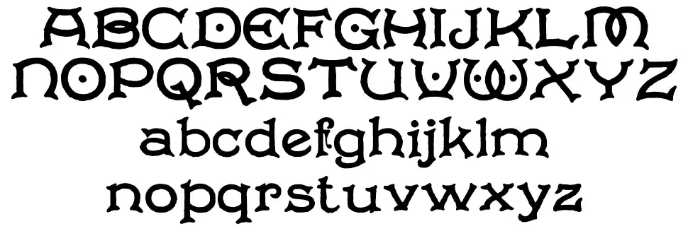 Solo's Bowl Ürün Özellikleri Solo's Bowlfont specimens