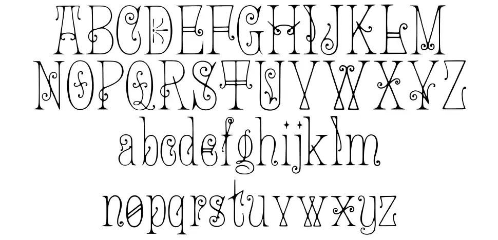 Solo's Heather Lightfacefont specimens