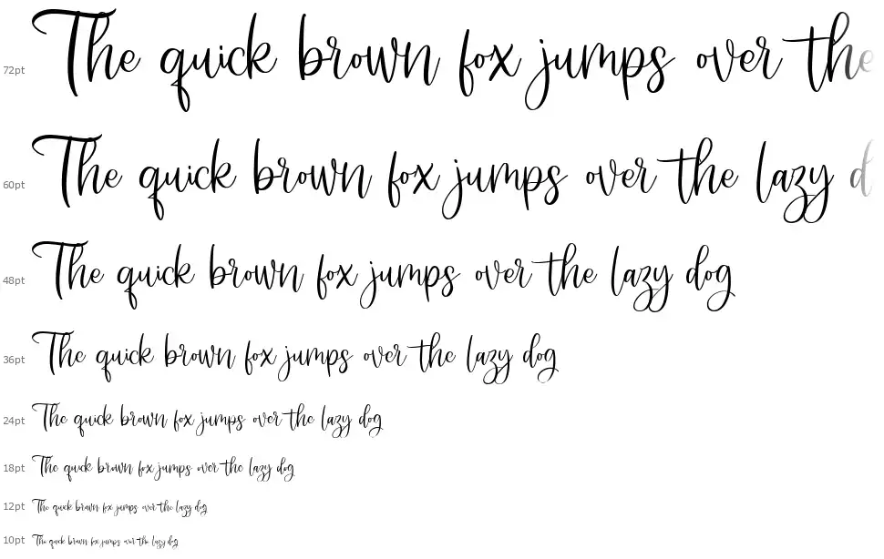 Someday Scriptfont waterfall