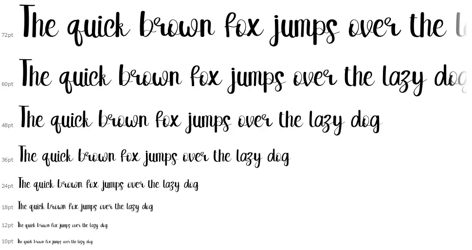 Someone Lovingfont waterfall