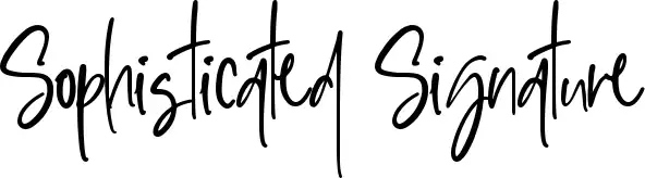 Sophisticated Signature
