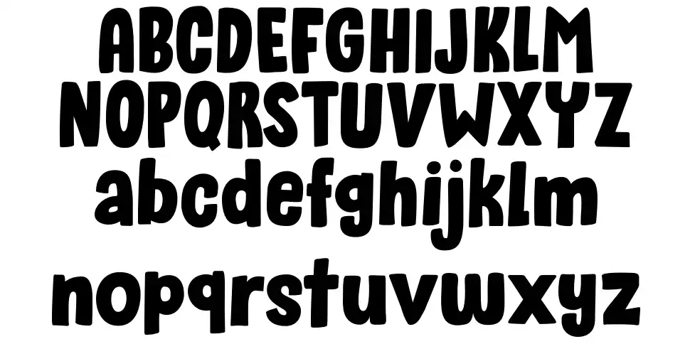 Sound Bubblefont specimens