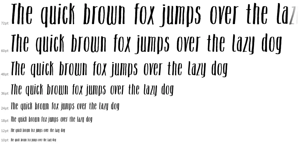 Spot Lightfont waterfall