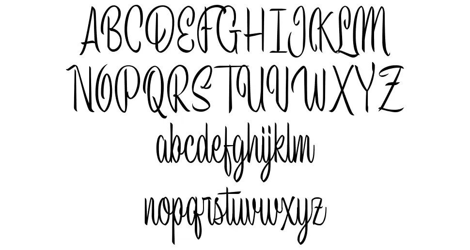 Stargationfont specimens