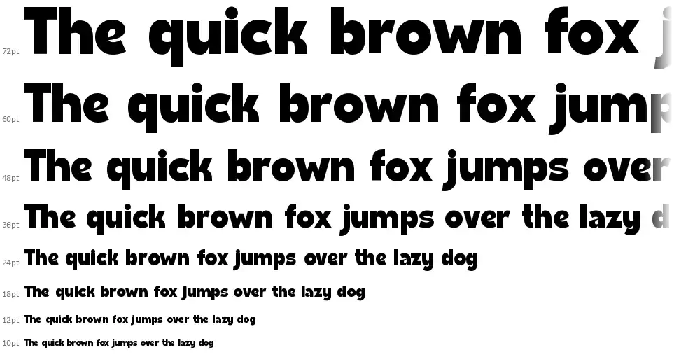 Strukofont waterfall