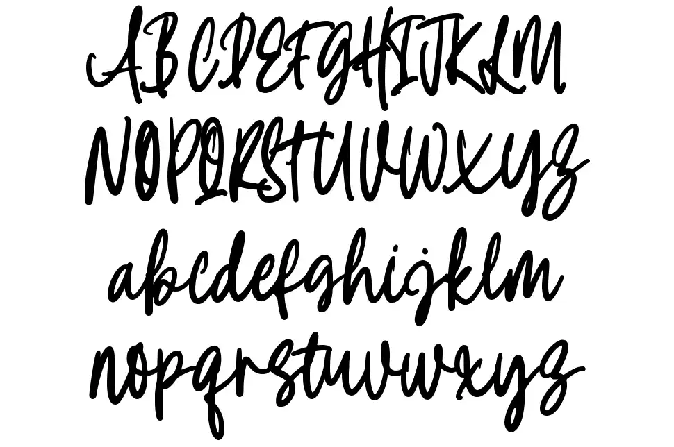 Summer Stylishfont specimens