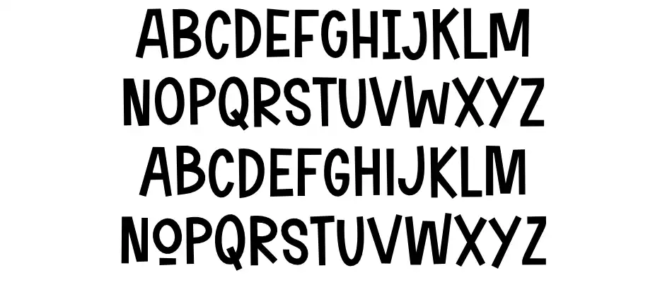 Sunday & Monday Ürün Özellikleri Sunday & Mondayfont specimens
