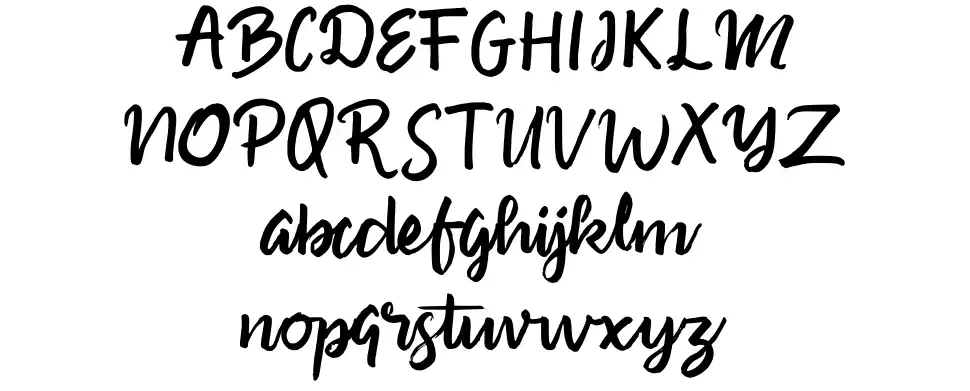 Sweetyfont specimens