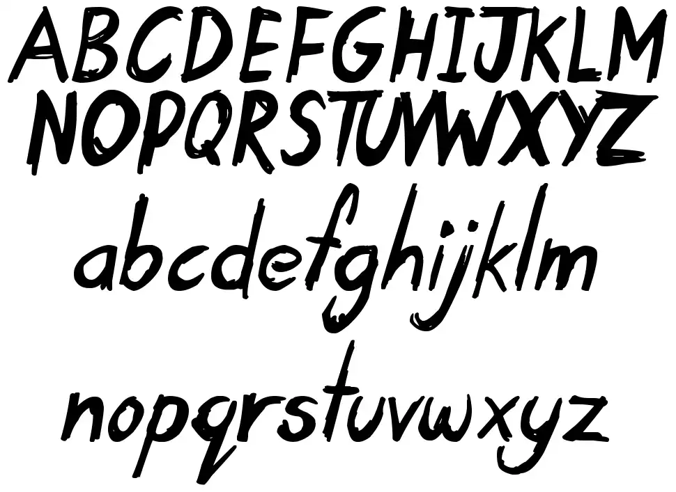 Tardy Kidfont specimens