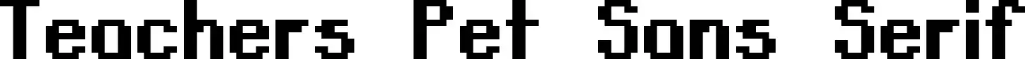 Teachers Pet Sans Serif