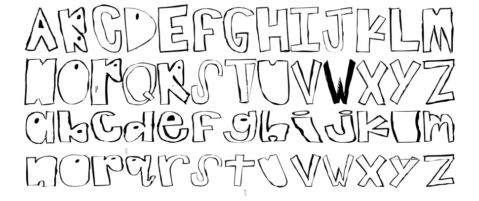 Teenage Dreamfont specimens