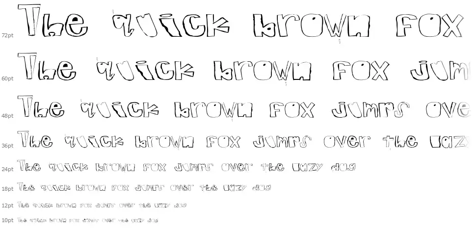 Teenage Dreamfont waterfall