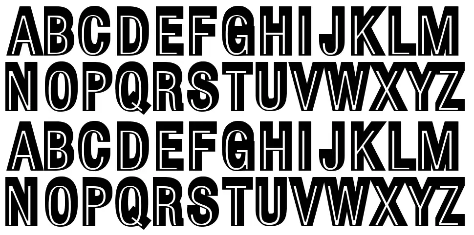 The Good Lawyerfont specimens