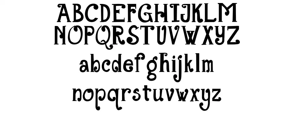 The Grand Staircasefont specimens