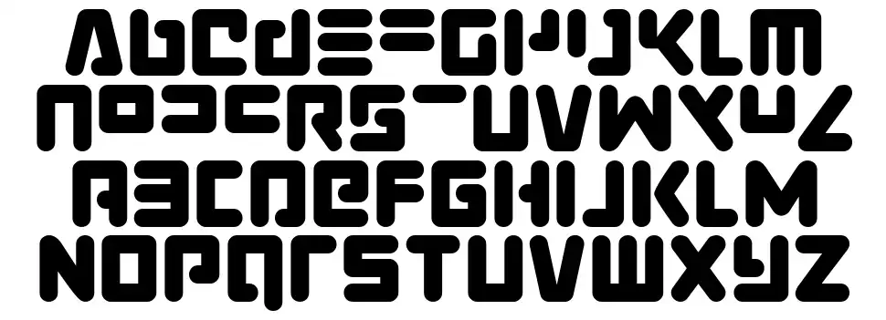 Unbound Gamerfont specimens