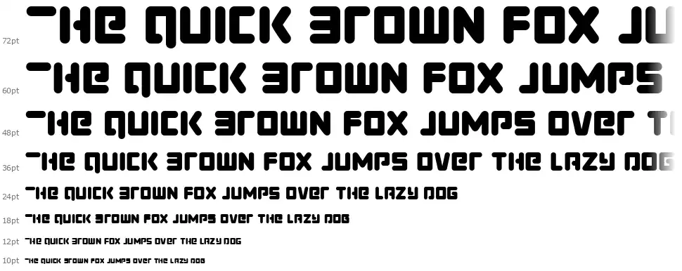 Unbound Gamerfont waterfall