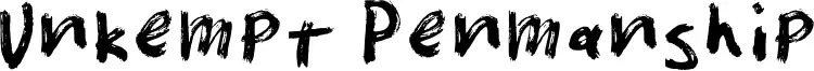 Unkempt Penmanship