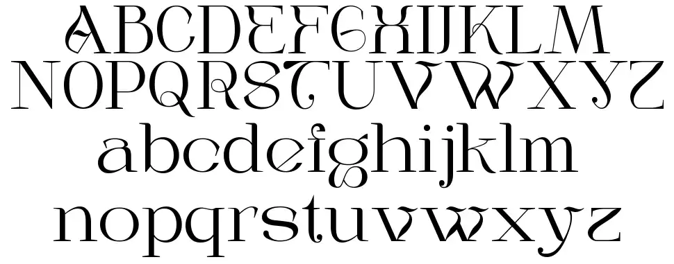 Vako Mavefont specimens
