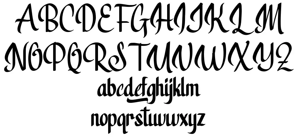 Visualistfont specimens