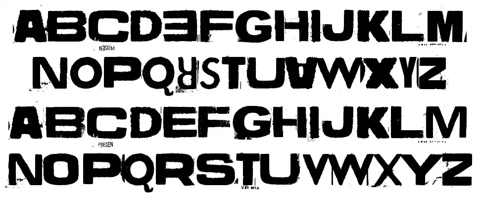 Vuosi Vuodeltafont specimens