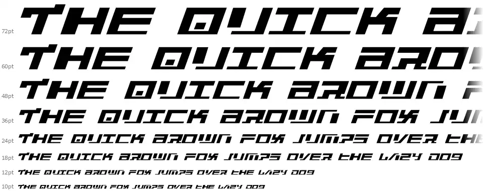 War Machinefont waterfall