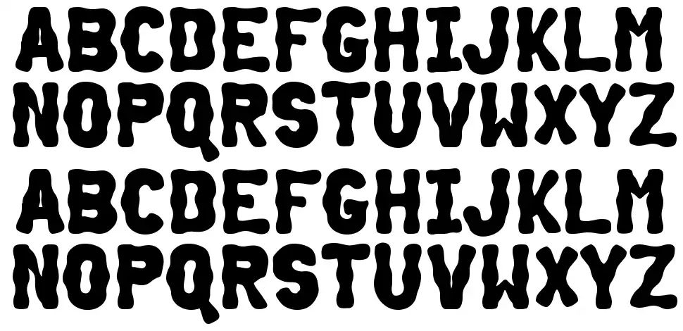 Wave Pathfont specimens