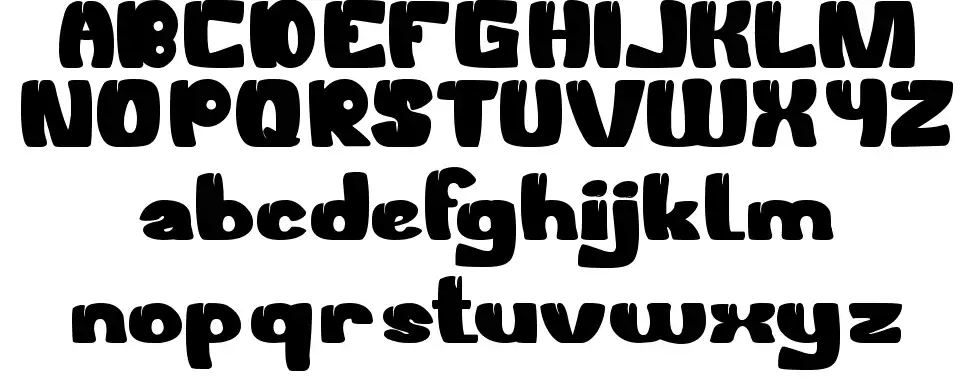 Welcome To The Junglefont specimens