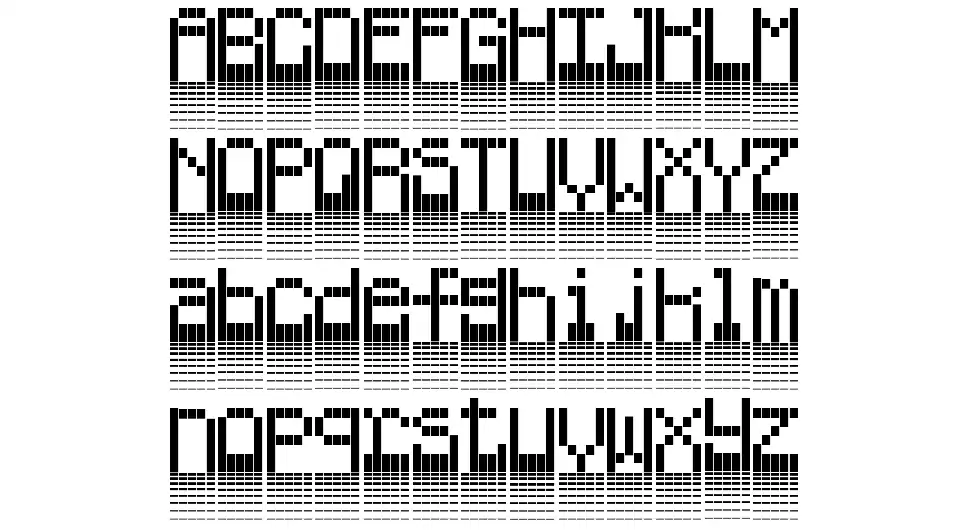 WhatUPfont specimens