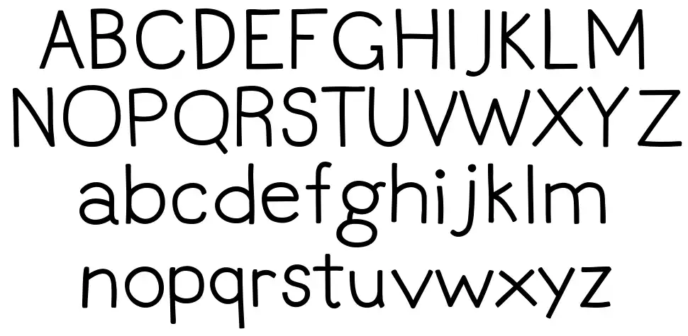 Write Sans Litefont specimens