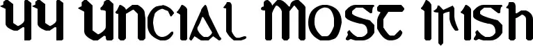 YY Uncial Most Irish