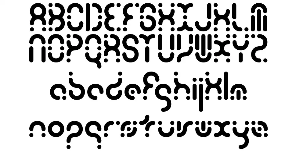 Zoetropefont specimens